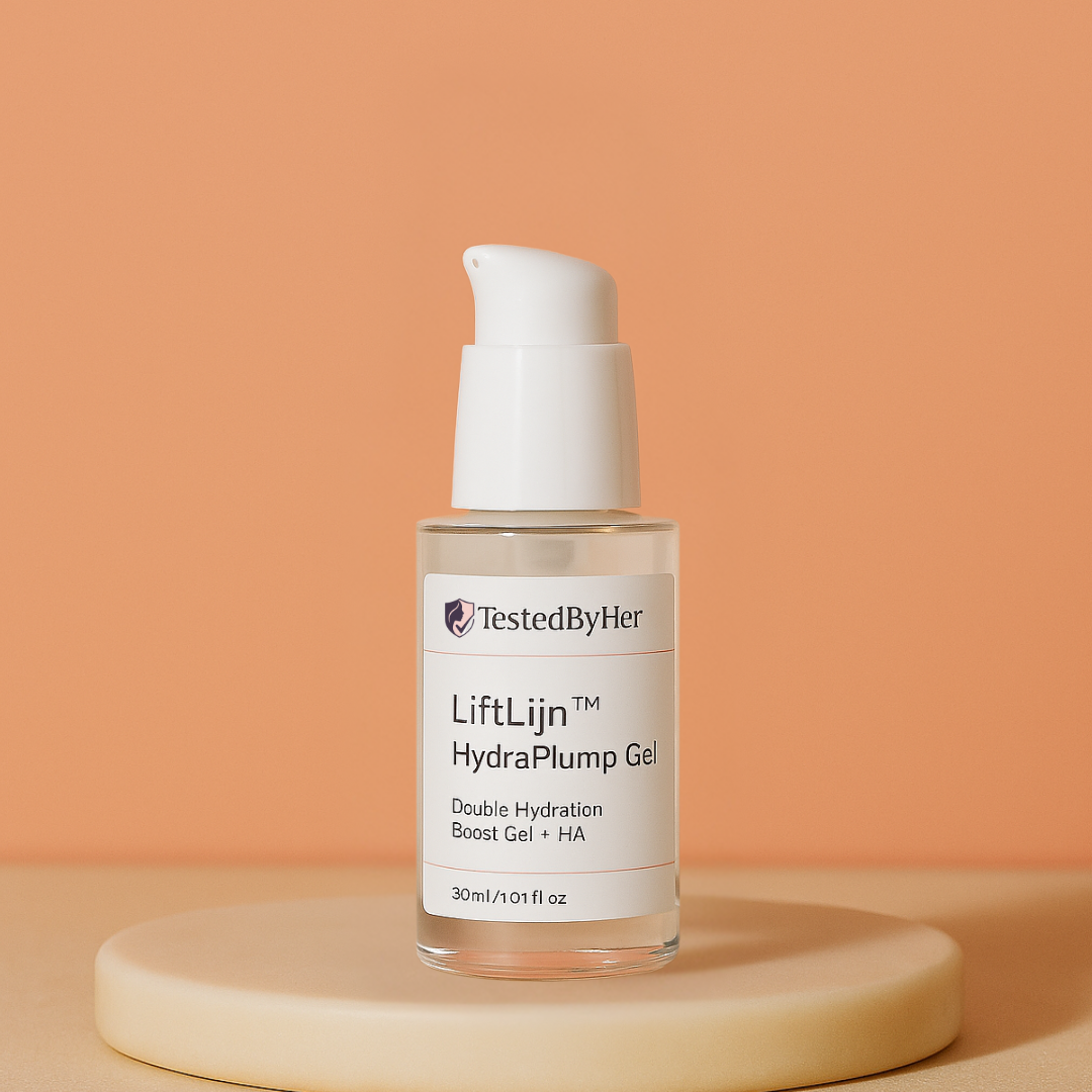 Hydraterende gel gezicht LiftLijn HydraPlump 50ml - luxe airless pump verpakking