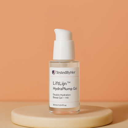 Hydraterende gel gezicht LiftLijn HydraPlump 50ml - luxe airless pump verpakking