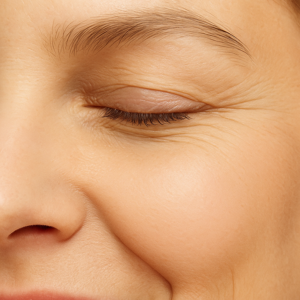 Textuur anti-aging dagcrème - rijke gouden crème met glow particles