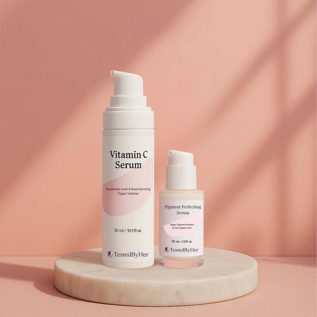 ClearGlow Duo™ – Tegen Pigmentvlekken & Voor Een Egale, Stralende Huid
