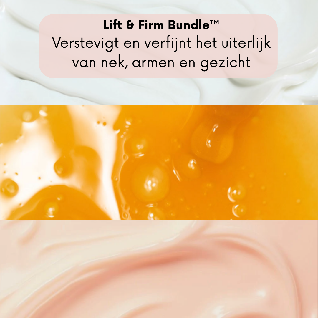 Lift & Firm™ Glow trio met voedende Gloedolie